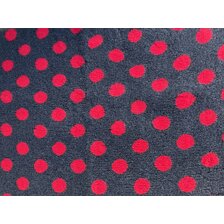 Deka VetBed DeLuxe č.44 sivá + červená bodka